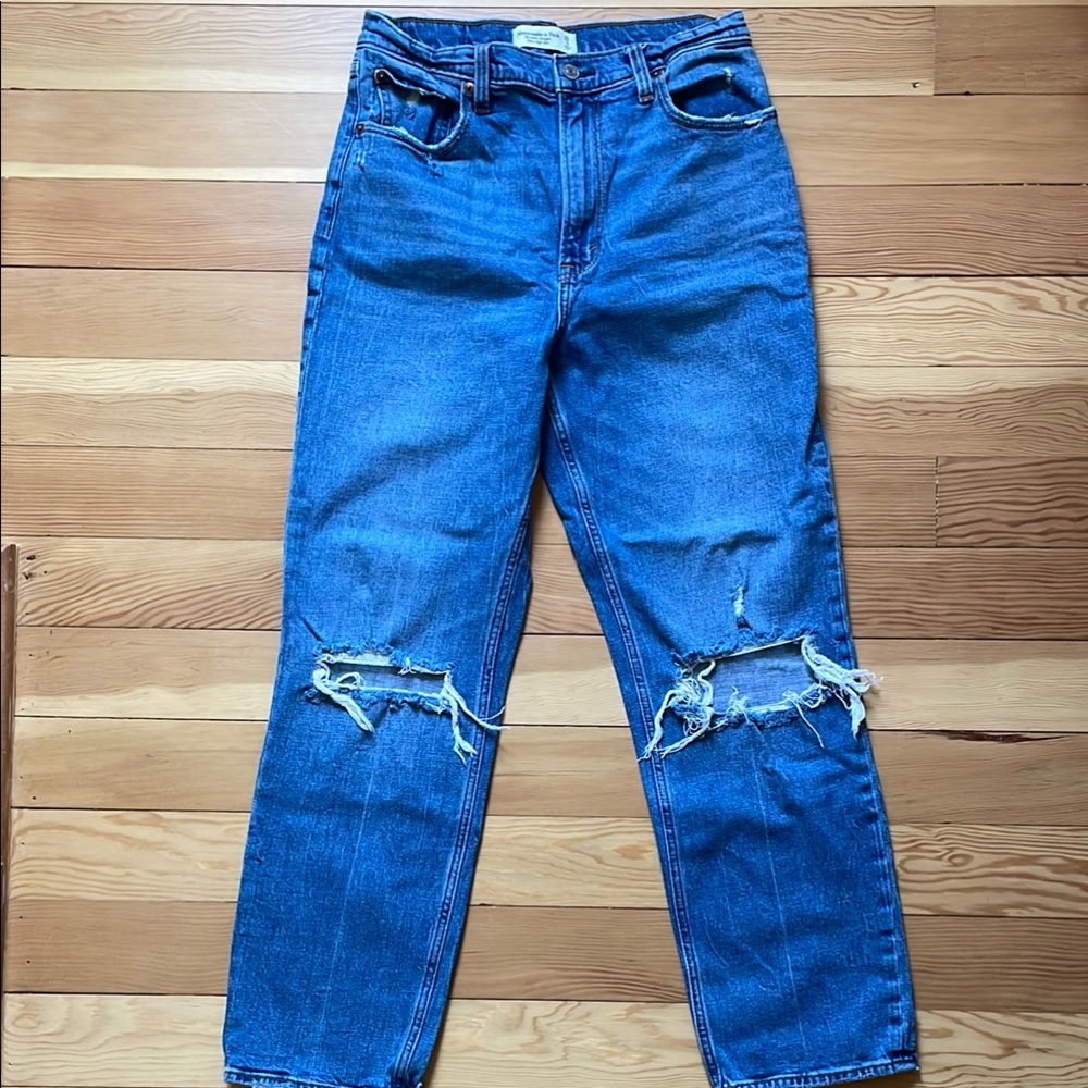 Abercrombie Ankle Straight Jeans